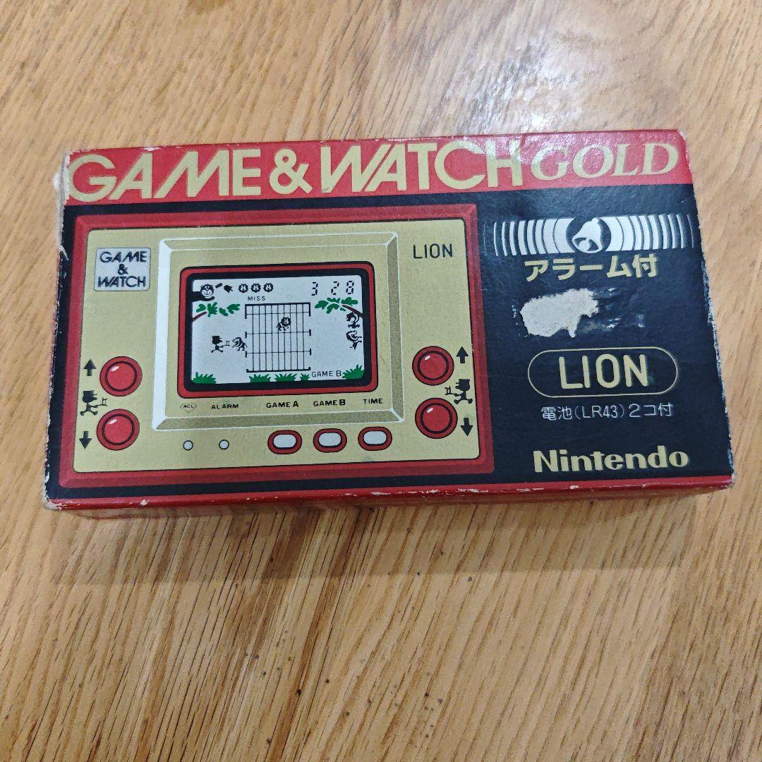 マ*0様 ゲーム&ウォッチ GOLD LION