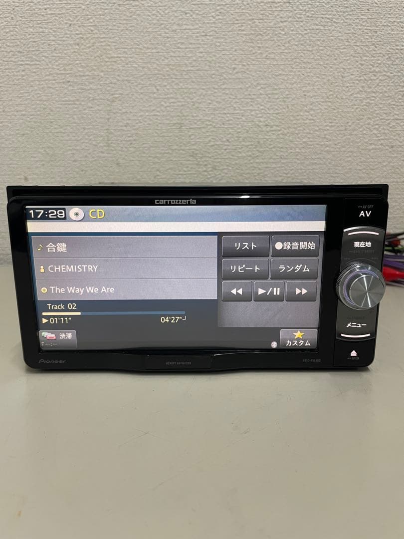 カロッツェリア◇AVIC-RW800◇フルセグ/CD/DVD/BT/SD