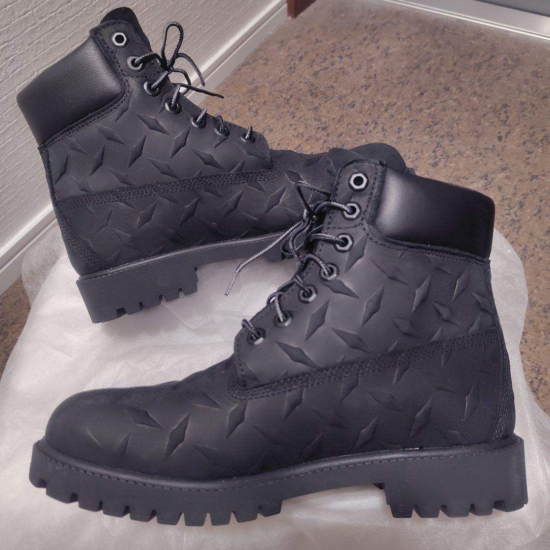 稀少☆Supreme×Timberland Diamond Plate 6インチ