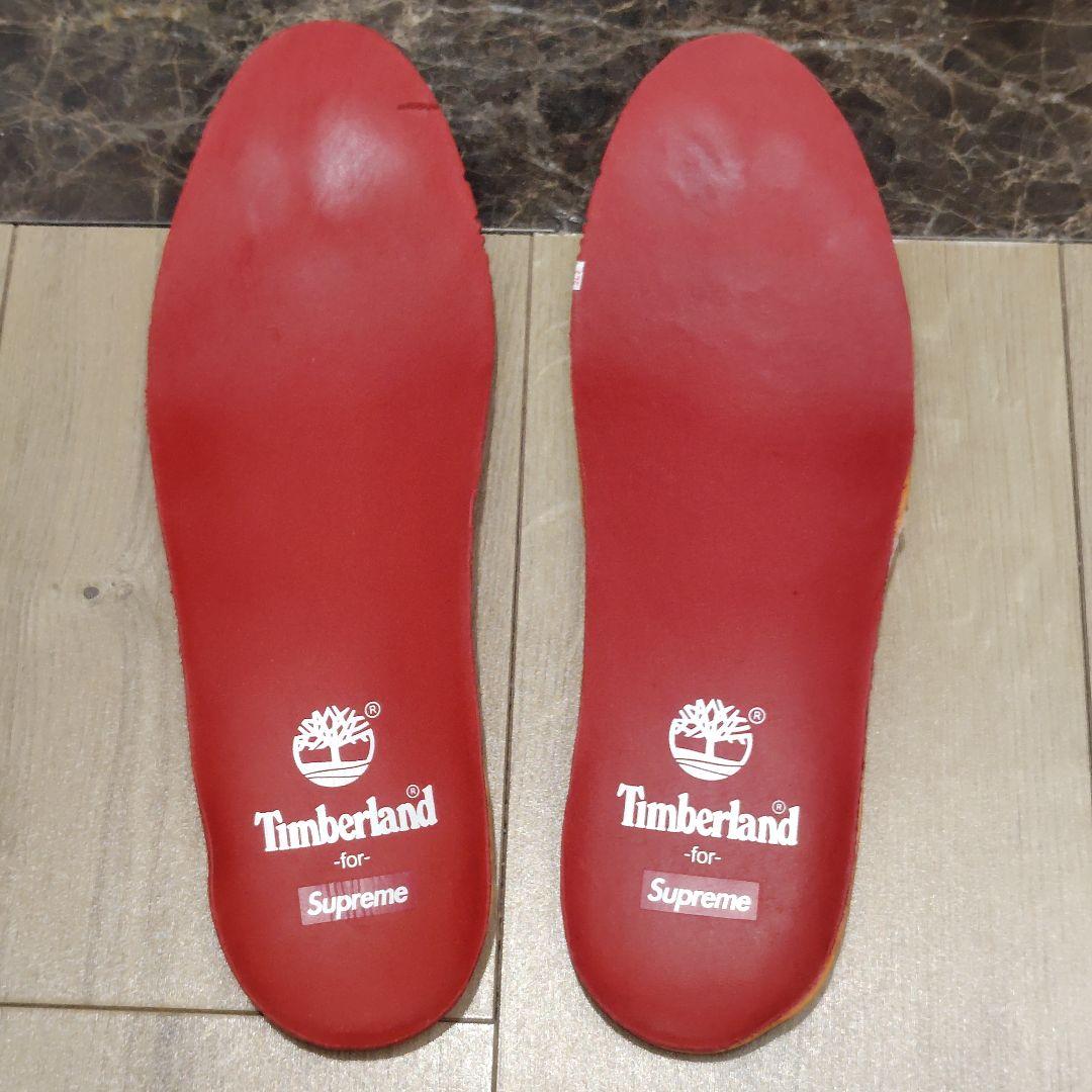 稀少☆Supreme×Timberland Diamond Plate 6インチ