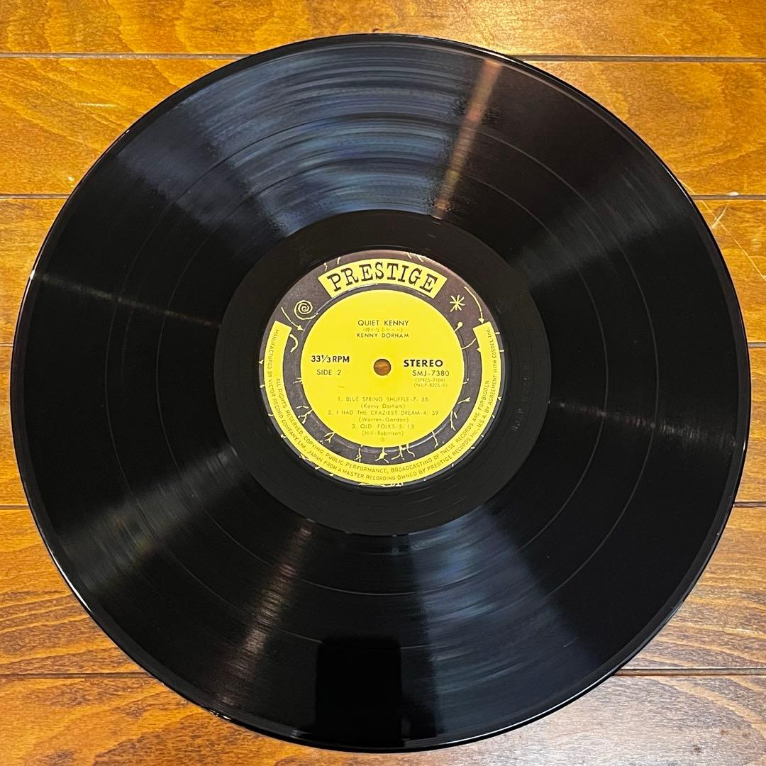 LP 帯 ケニードーハム QUIET KENNY SMJ-7380 ペラジャケ