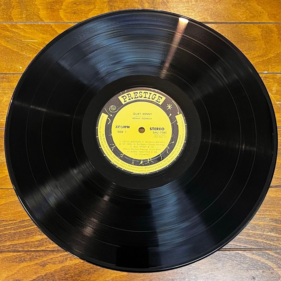 LP 帯 ケニードーハム QUIET KENNY SMJ-7380 ペラジャケ