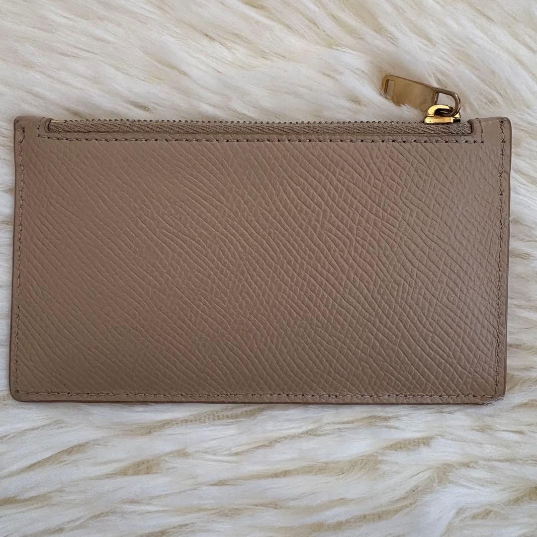 美品 CELINE フラグメントケース 小銭入れ カードケース ベージュ