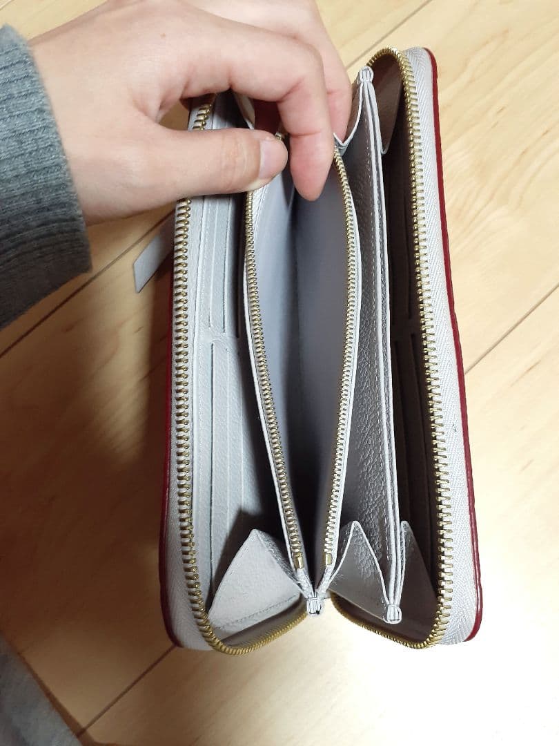 レア色♡ルイ・ヴィトン ♡レザー×モノグラム♡ジッピーウォレット♡