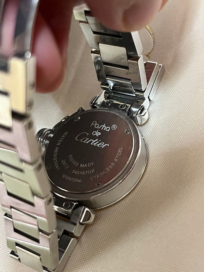 カルティエ Cartier ミスパシャ W3140007 腕時計 シルバー