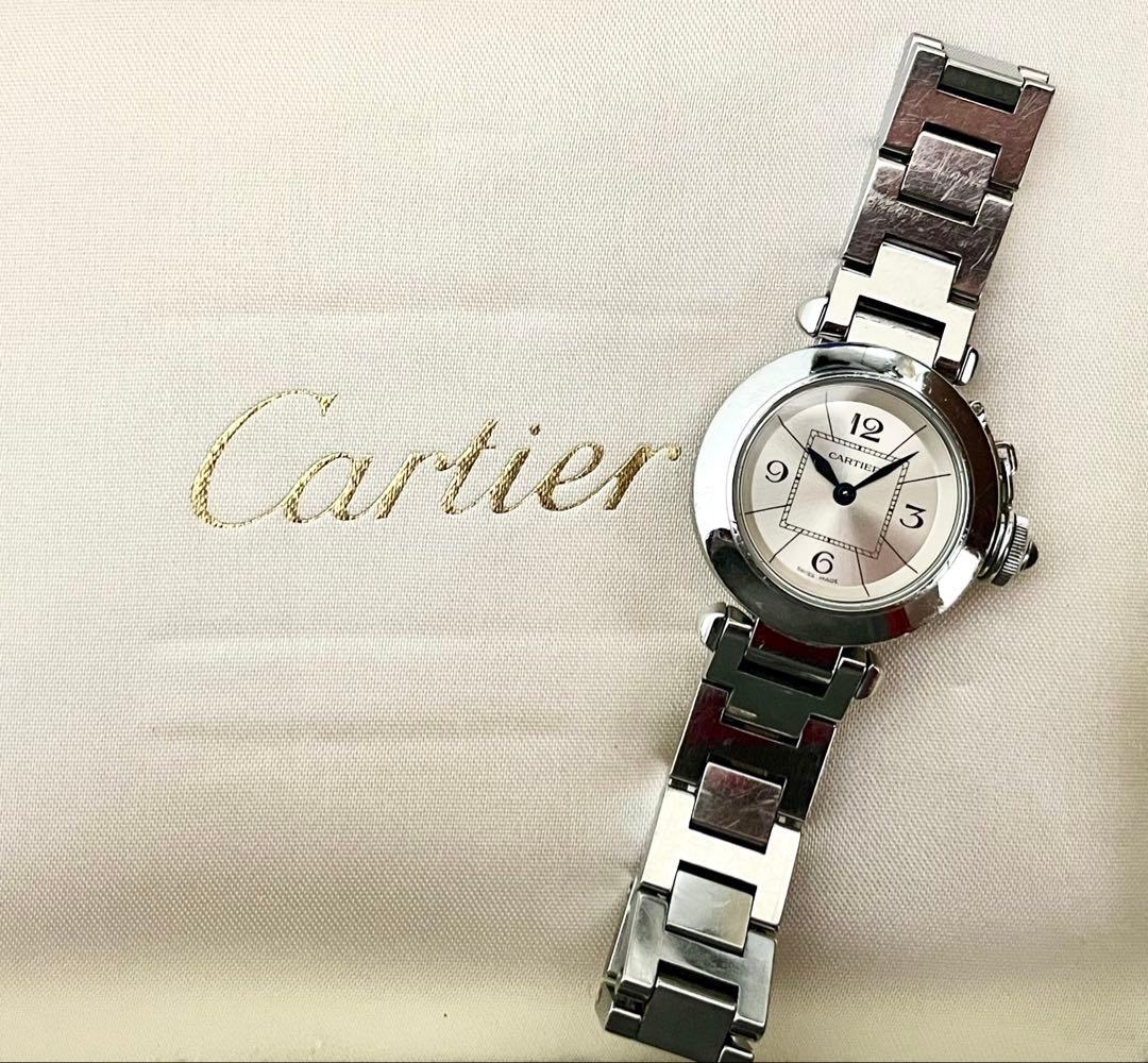 カルティエ Cartier ミスパシャ W3140007 腕時計 シルバー