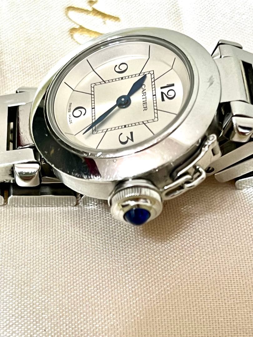 カルティエ Cartier ミスパシャ W3140007 腕時計 シルバー
