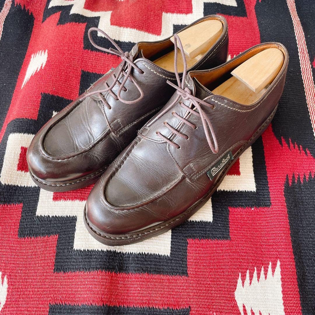 90s Paraboot シャンボード デカタグ フランス製 7.5 26.5