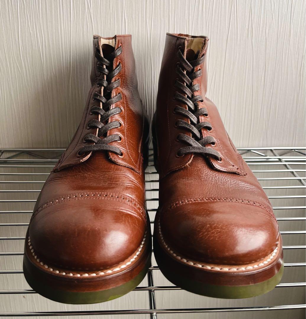 vintage boots brass tokyoカスタムus6.5