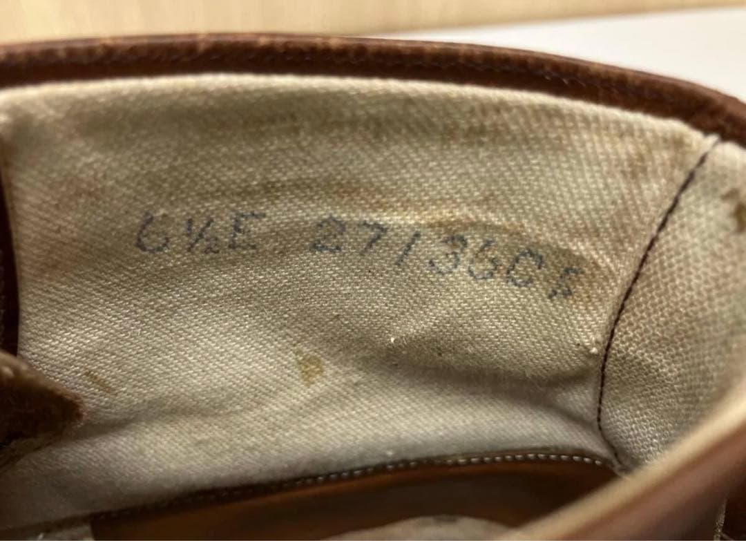 vintage boots brass tokyoカスタムus6.5