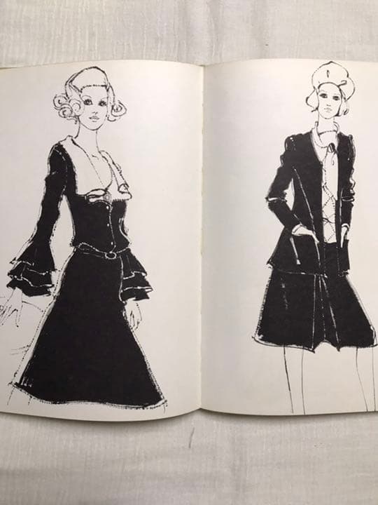 ファニー　ダルナ画集　フランス、パリの女性のシンプルでおしゃれなスタイル画