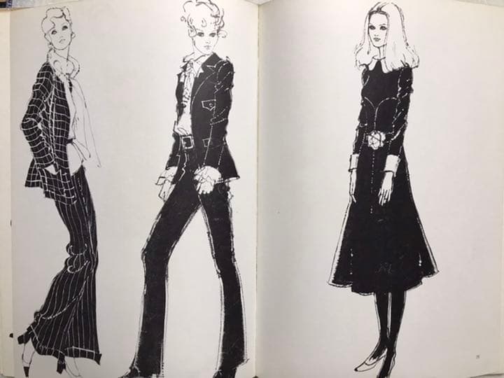 ファニー　ダルナ画集　フランス、パリの女性のシンプルでおしゃれなスタイル画