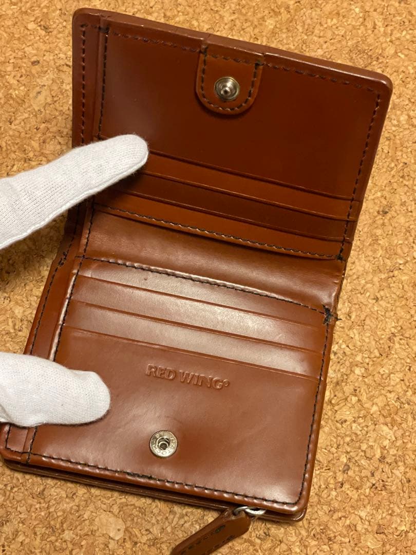 ◆感謝価格◆廃盤・希少品◆RED WING◆レッドウィング◆本革二つ折り財布◆