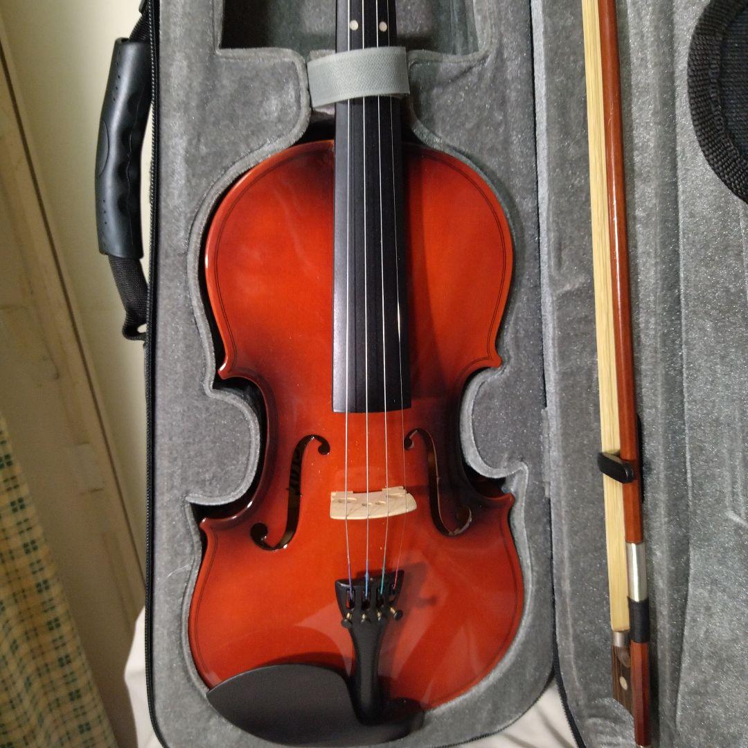 ♥大幅値引済♥新品イ―スタ―バイオリン4/4♥極美品♥大人用♥弓ケ―ス松脂付