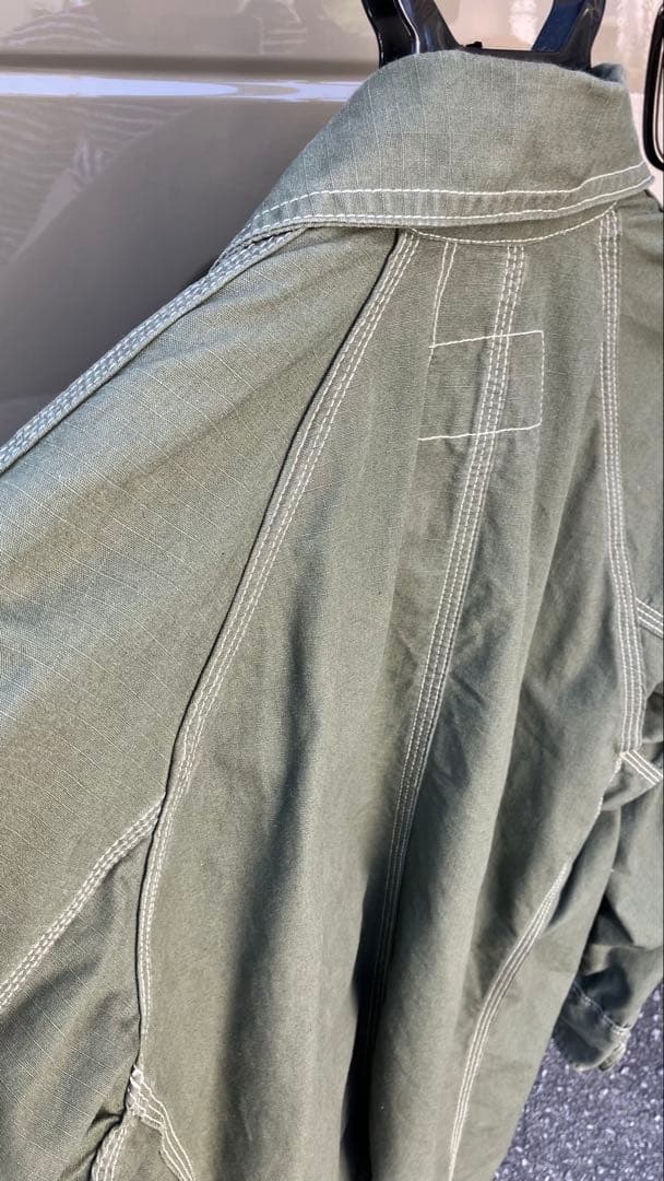 G*Y様 POST OVERALLS カバーオール S オリーブグリーン