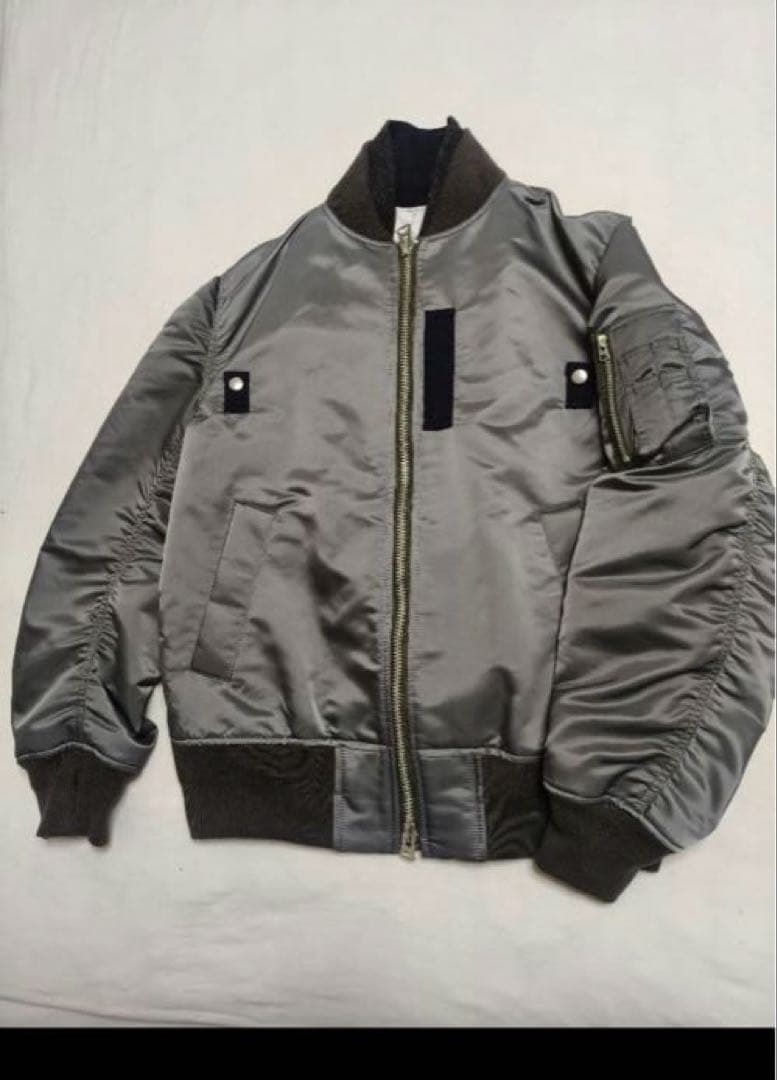 Sacai 2022 MA-1 SCM−050 ドッキング ブルゾン