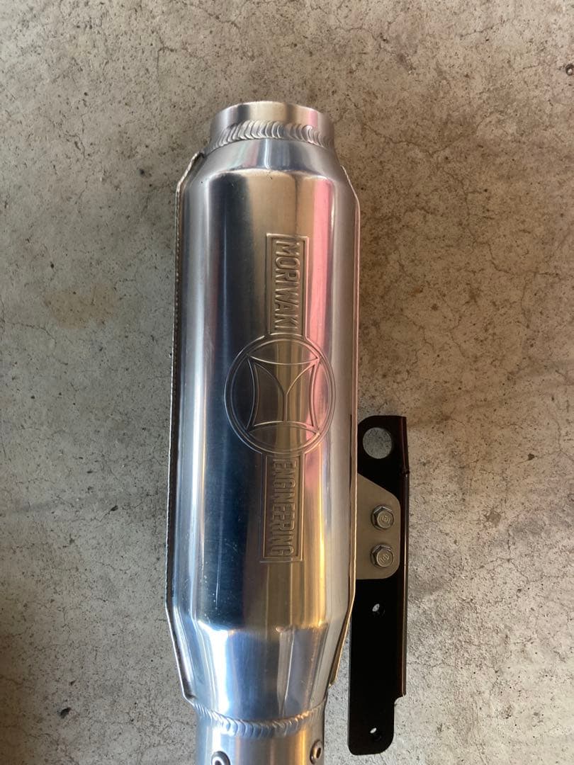 【美品】モリワキ マフラー カーボンファイバー ヨシムラヒートガード付き