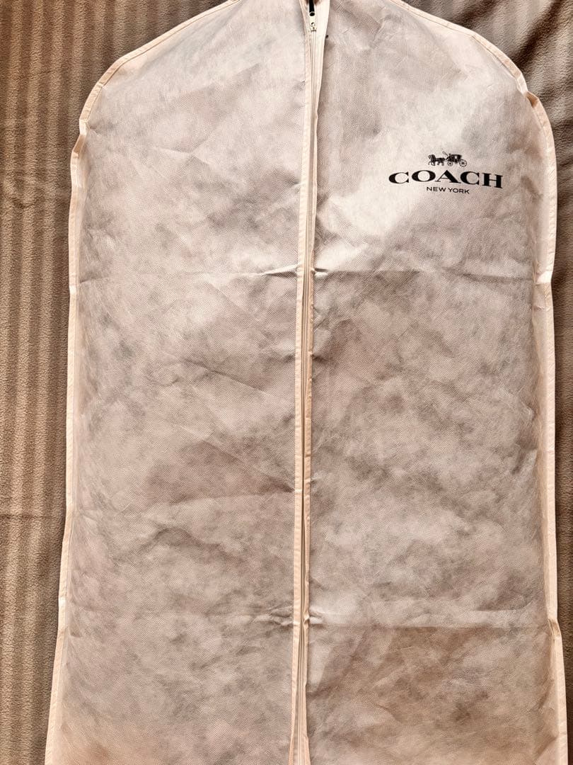 COACH 黒 ポンチョ ベルト付き