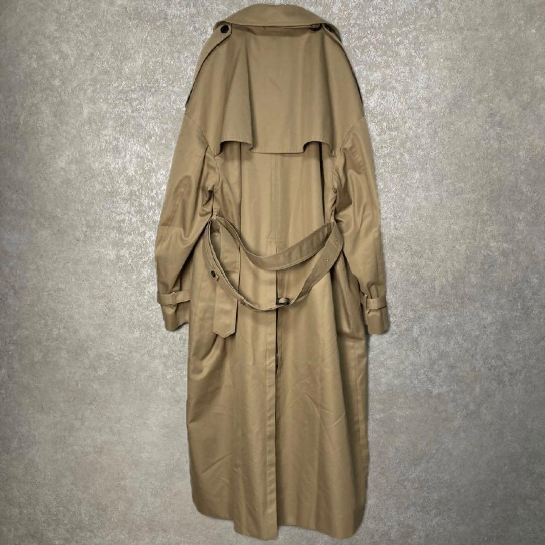 【極美品】HYKE　ハイク　BIGFIT　ビッグ　トレンチコート　ライナー付