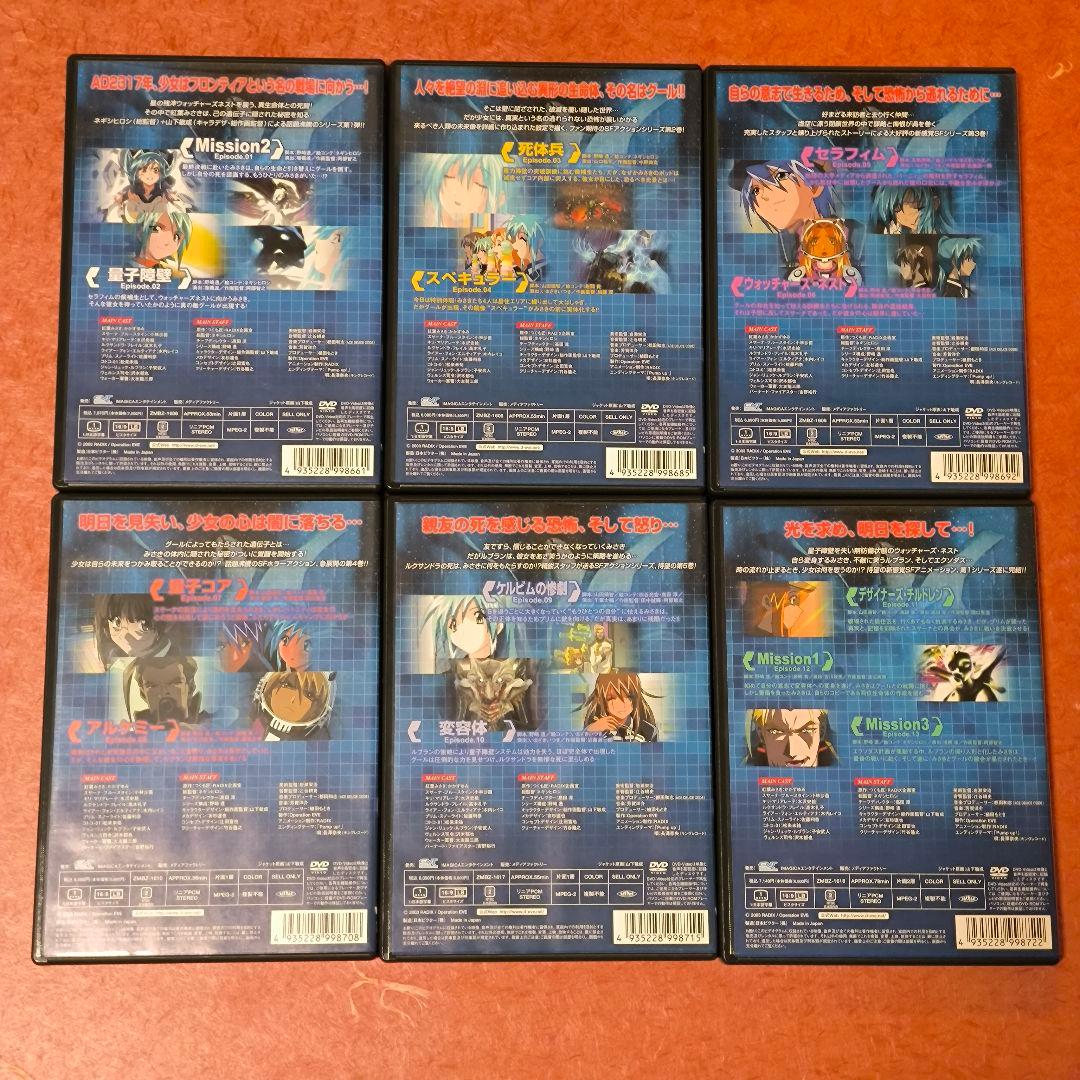 ダイバージェンスイヴ DVD 全6巻 セット 完結 全巻 セル版