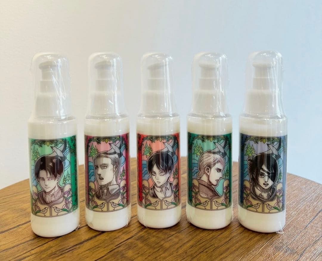 進撃の巨人　ヘアミルク(未使用)リヴァイ
