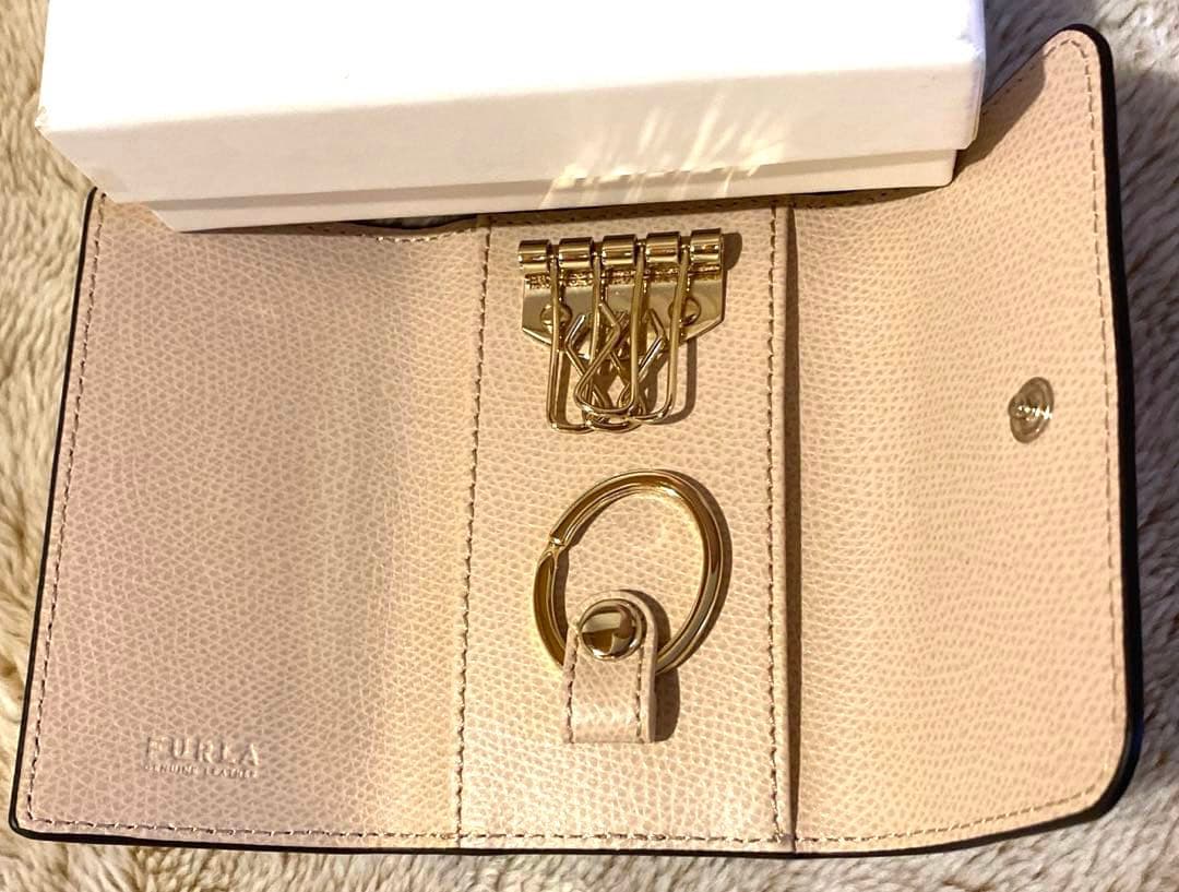 【新品未使用】FURLA キーケース　購入時一式セット