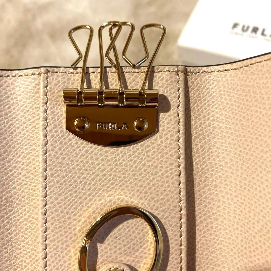 【新品未使用】FURLA キーケース　購入時一式セット