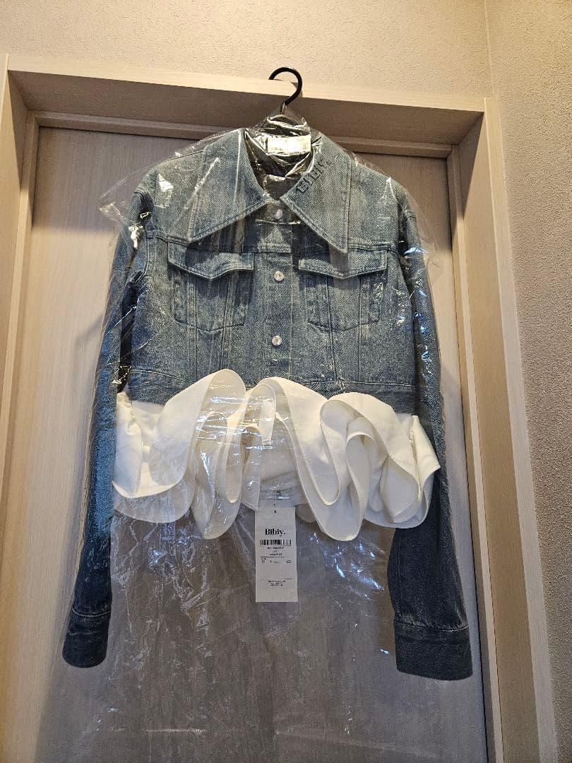 BIBIY. CREAM DENIM JACKET　新品未使用　デニムジャケット