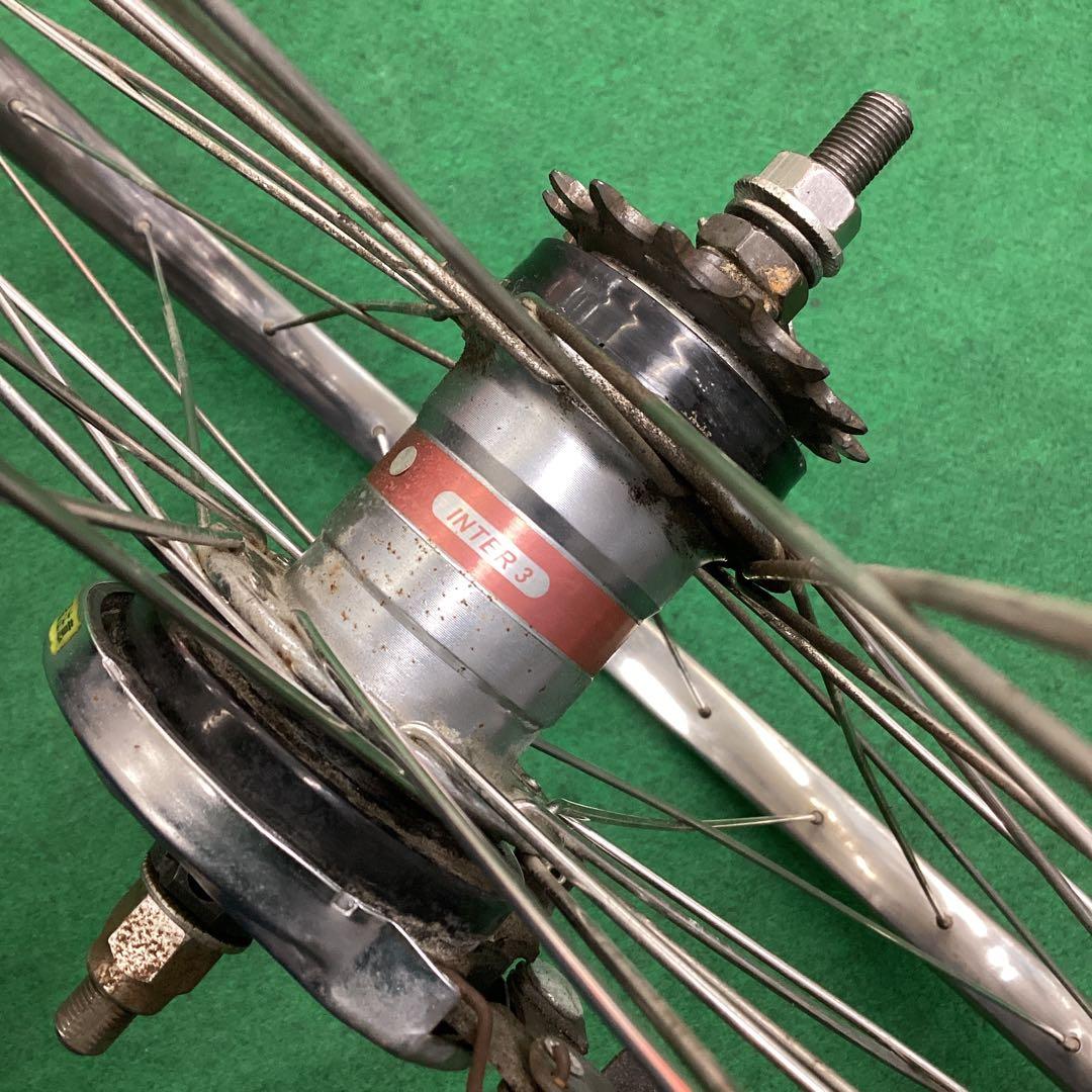 ステンレスリム　後輪 27x1-3/8 用 内装3段　27インチ