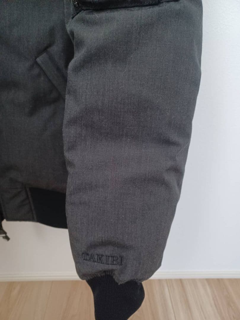 NANGA ヒノックダウンジャケット　MA-1 チャコール