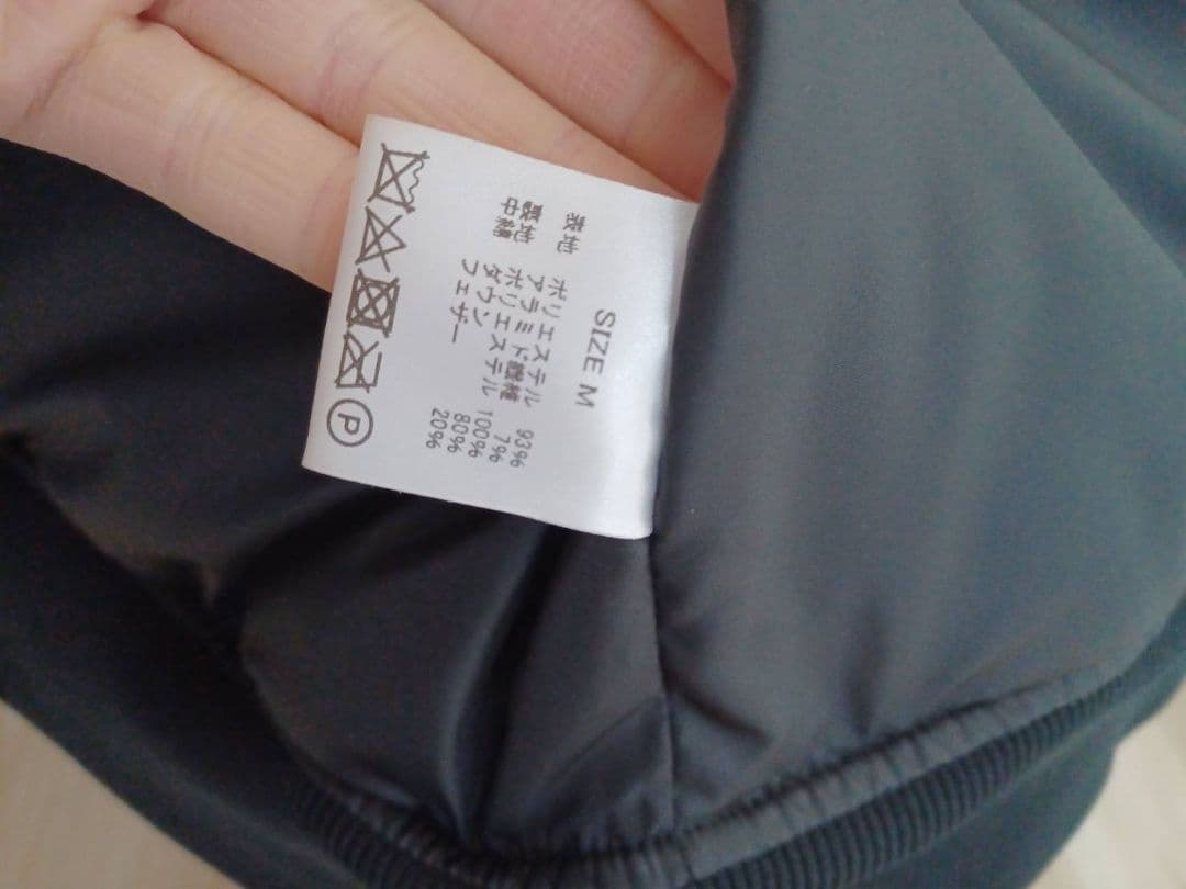 NANGA ヒノックダウンジャケット　MA-1 チャコール