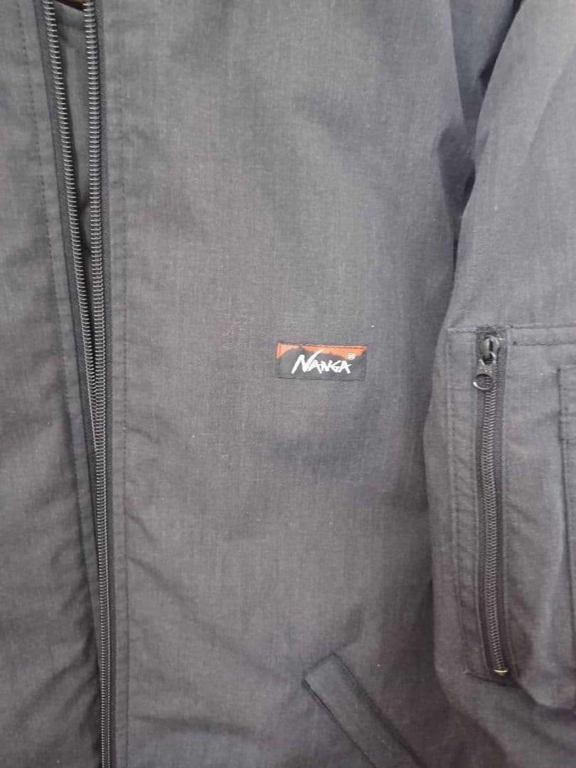NANGA ヒノックダウンジャケット　MA-1 チャコール