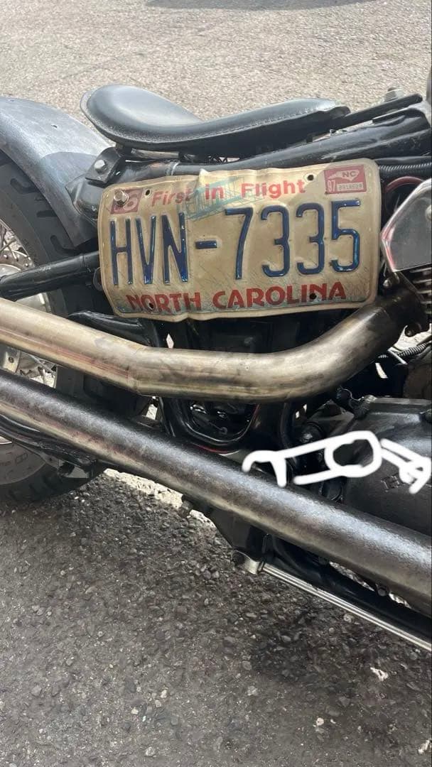 スティード ショットガンマフラー