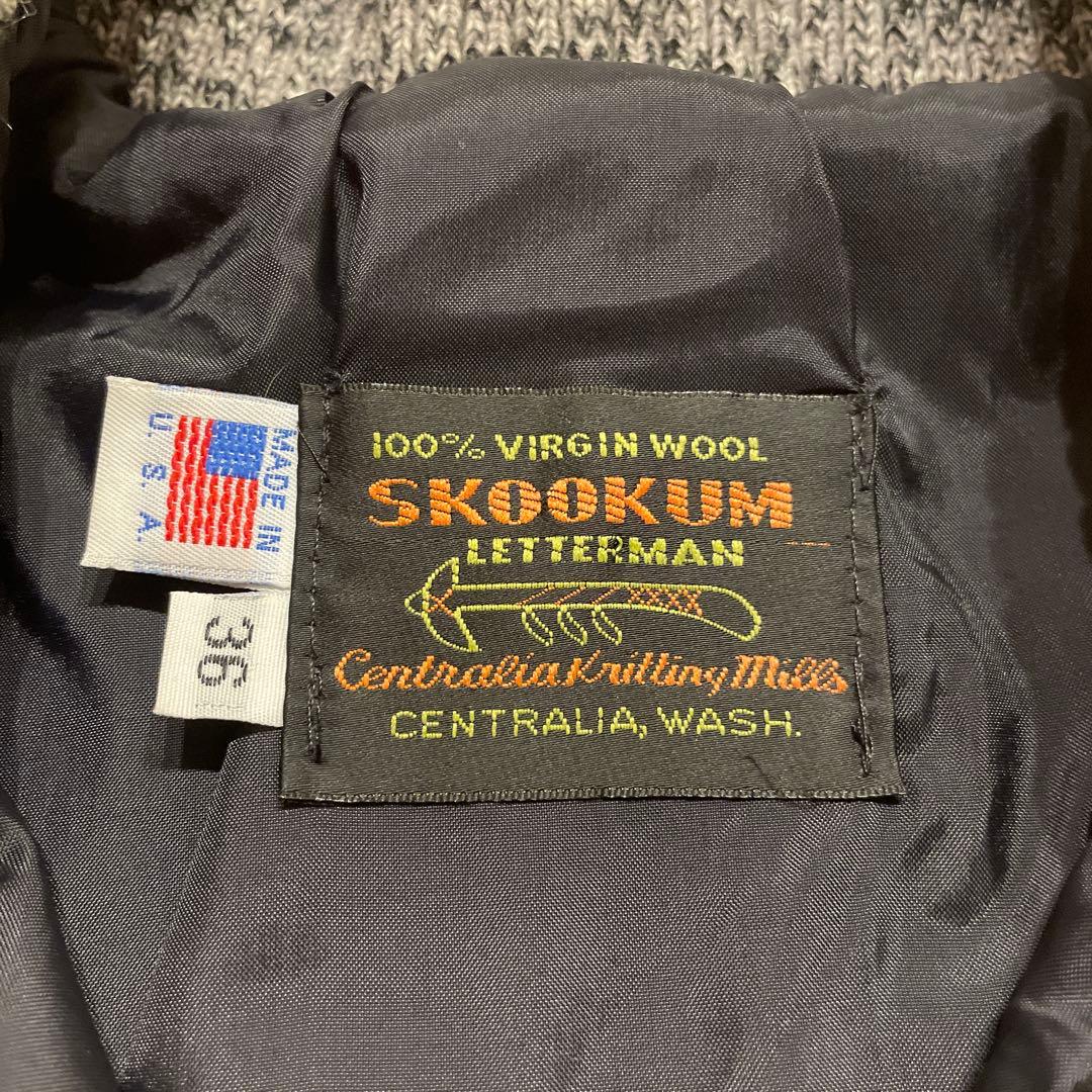 SKOOKUM ファラオジャケット 36サイズ　スタジャン　スクーカム　FJ