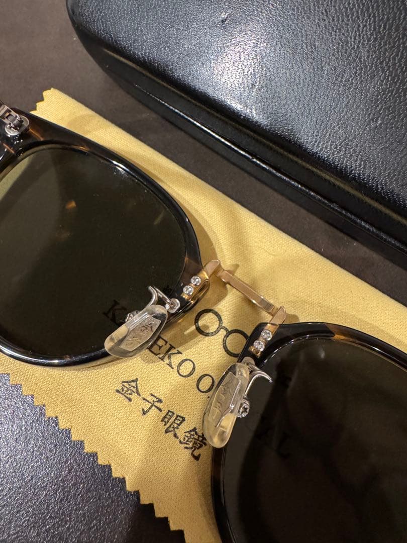 金子眼鏡　KOS-26 BRS サングラス