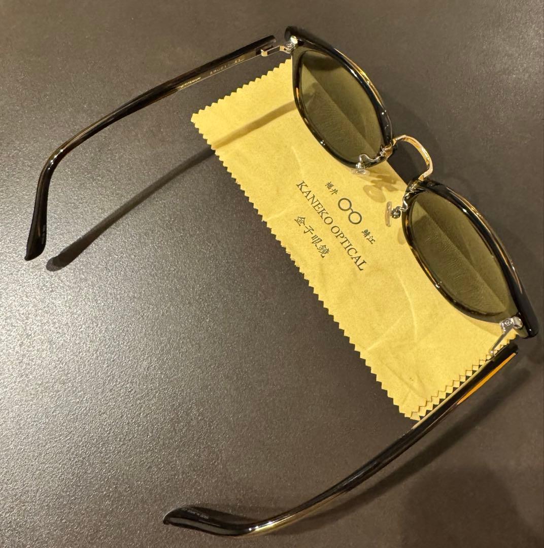 金子眼鏡　KOS-26 BRS サングラス