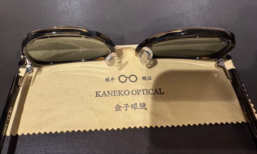金子眼鏡　KOS-26 BRS サングラス