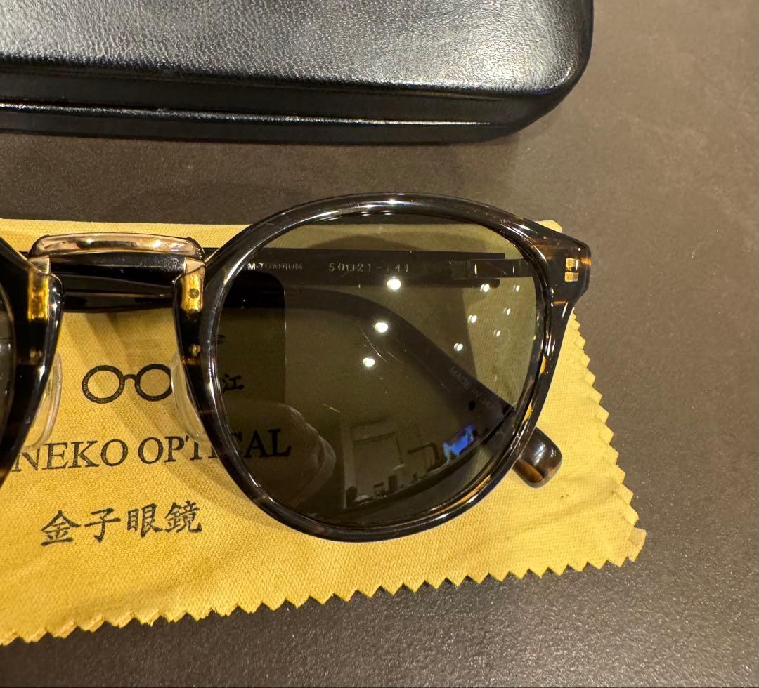 金子眼鏡　KOS-26 BRS サングラス