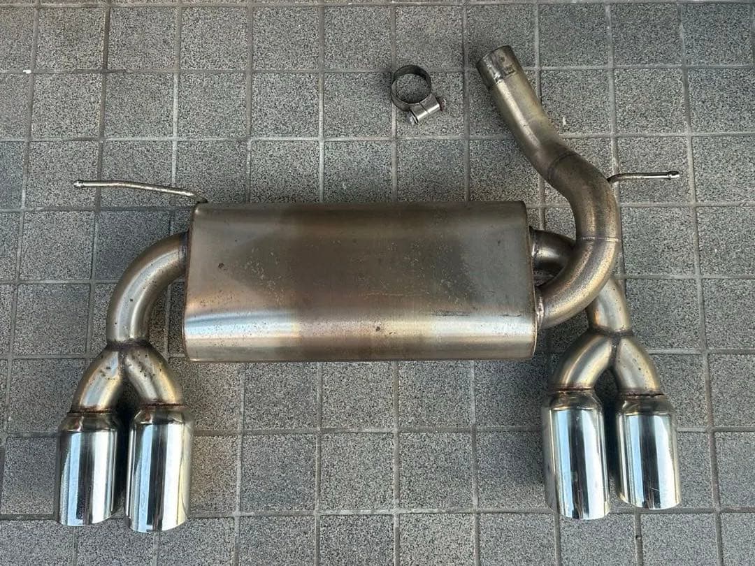  F36 用 社外マフラー　4本出し（クワッド）ステンレス