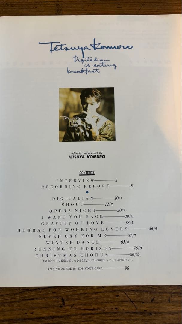 小室哲哉 Digitalian is eating breakfast 楽譜