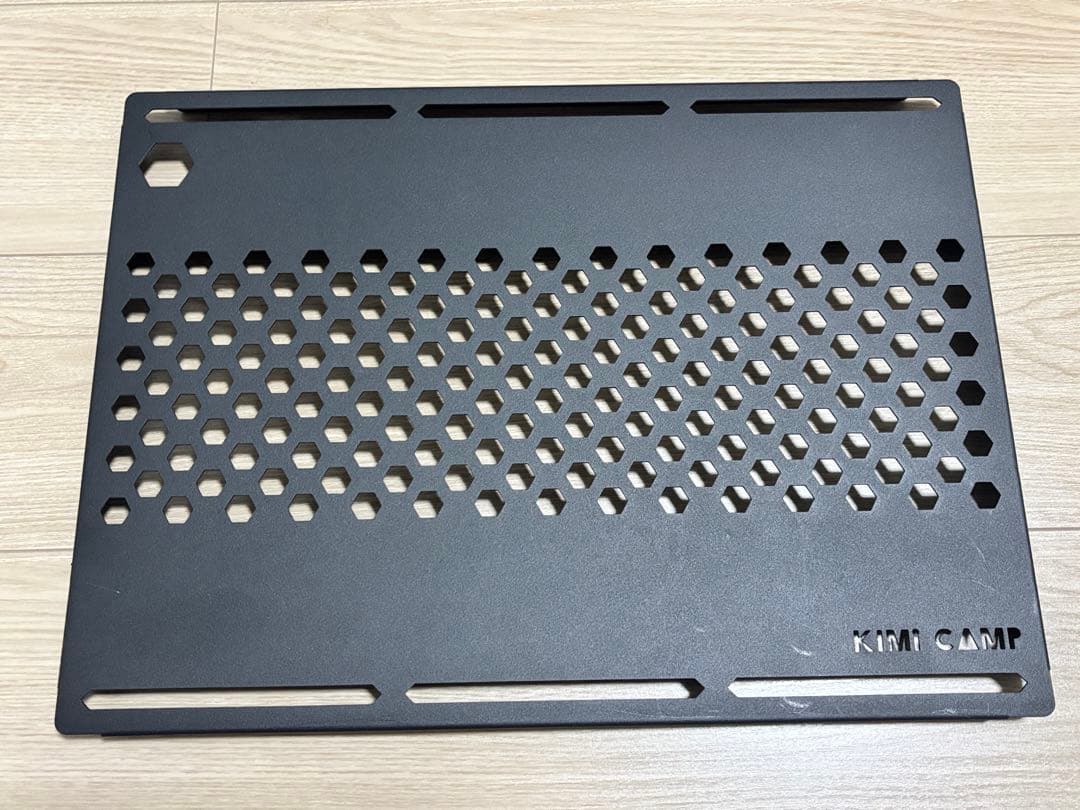 スノーピーク シェルフコンテナ 25＋KIMICAMPシェルコン用天板　使用品