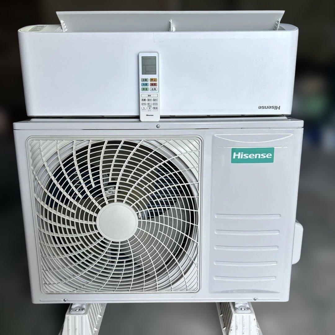 【美品】 26日までの引取ハイセンス エアコン14畳〜