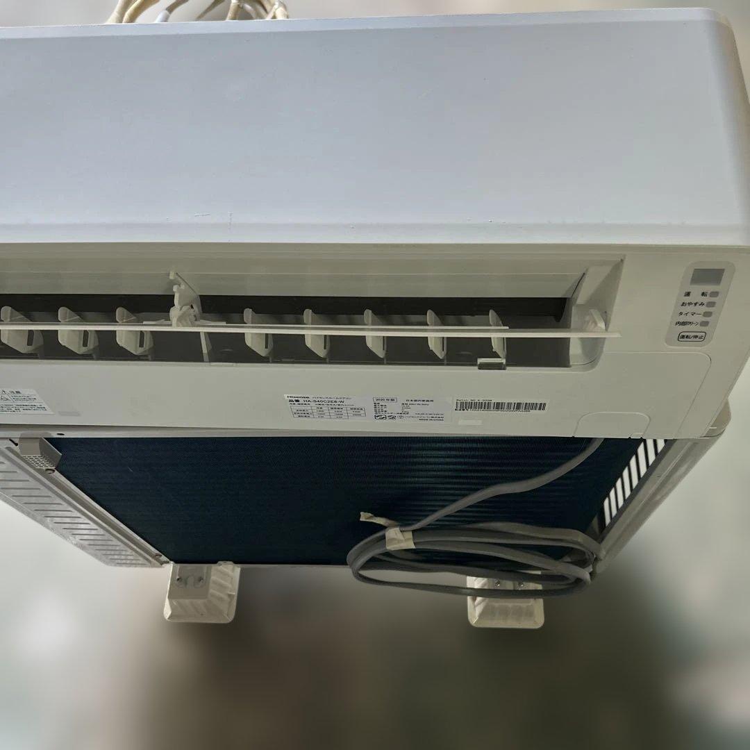 【美品】 26日までの引取ハイセンス エアコン14畳〜