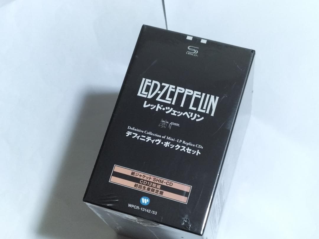 未開封 レッドツェッペリン デフィニティヴ・ボックスセット 12SHM-CD
