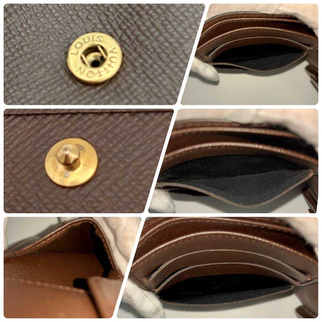 ルイヴィトン ダミエ ポルトビエ カルトクレディモネ 旧マルコ 二つ折り財布