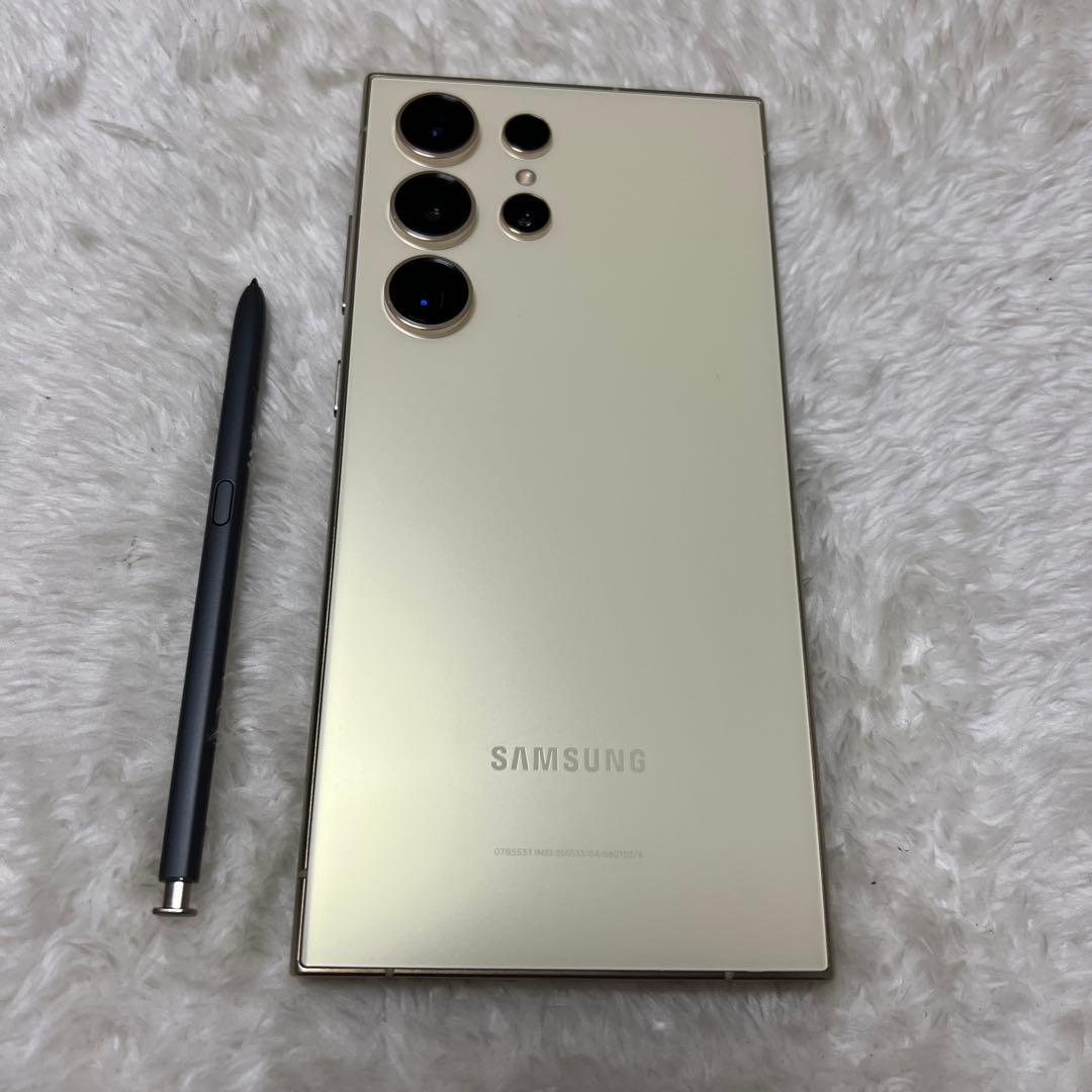 Galaxy S24 ultra 256GB イエロー j15