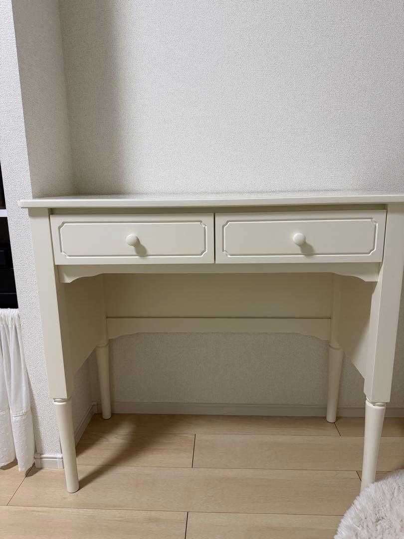 Francfranc ミーオ コンソール ホワイト（W850）