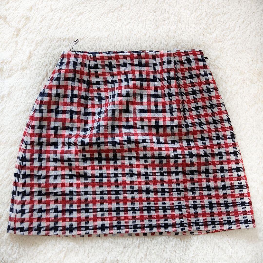 Christian Dior 2022ss コレクション チェックスカート