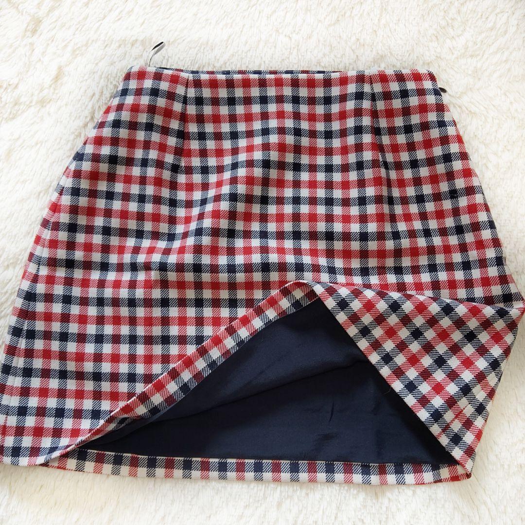 Christian Dior 2022ss コレクション チェックスカート