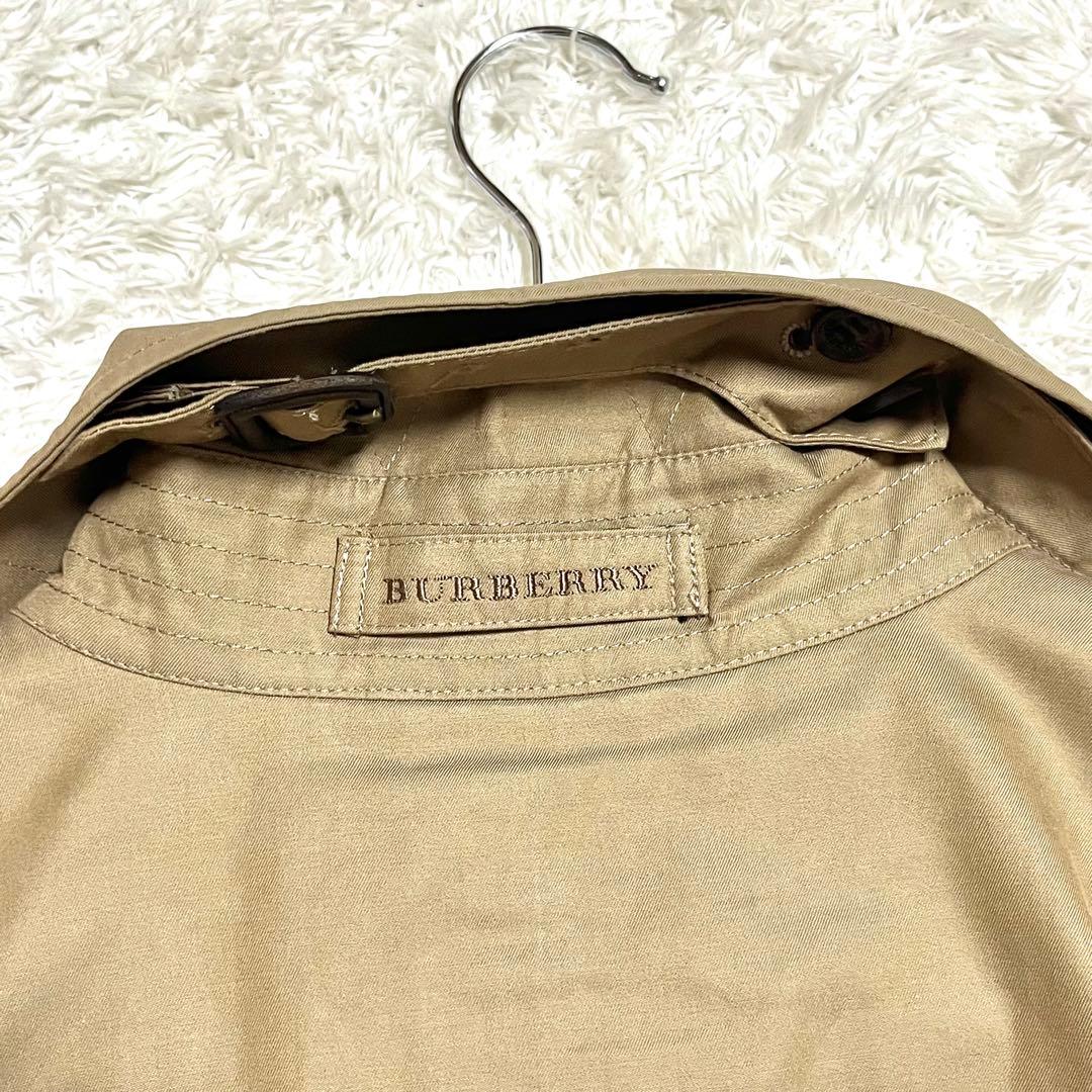 バーバリーロンドン ライナー ベルト Aライン ノバチェック 46サイズ